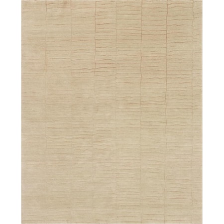 Loloi 5 ft. 6 in. x 8 ft. 6 in. Hermitage Rectangular Shape Hand Knotted Area Rug- Almond HERMHE-06AL005686